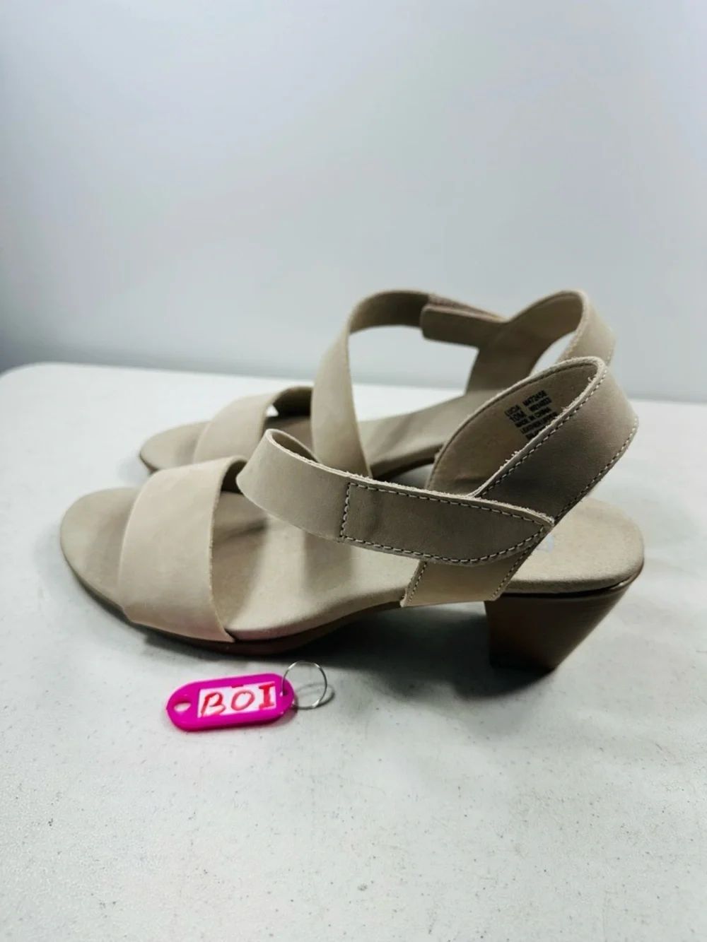 Munro Lucia Black Heel Sandals 1691 Womens Shoes Size 10M New